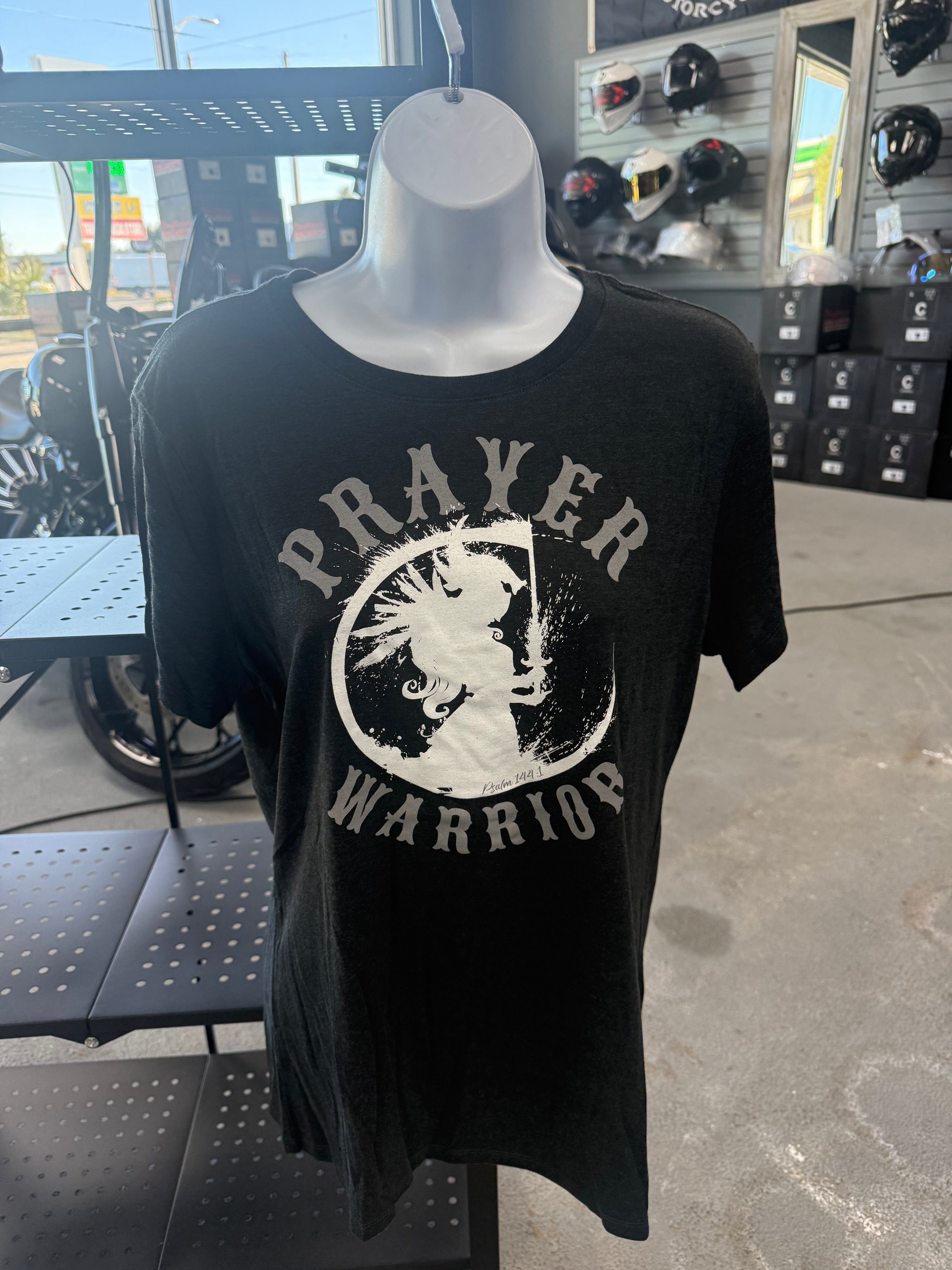 Ladies Prayer Warrior Tee Shirts