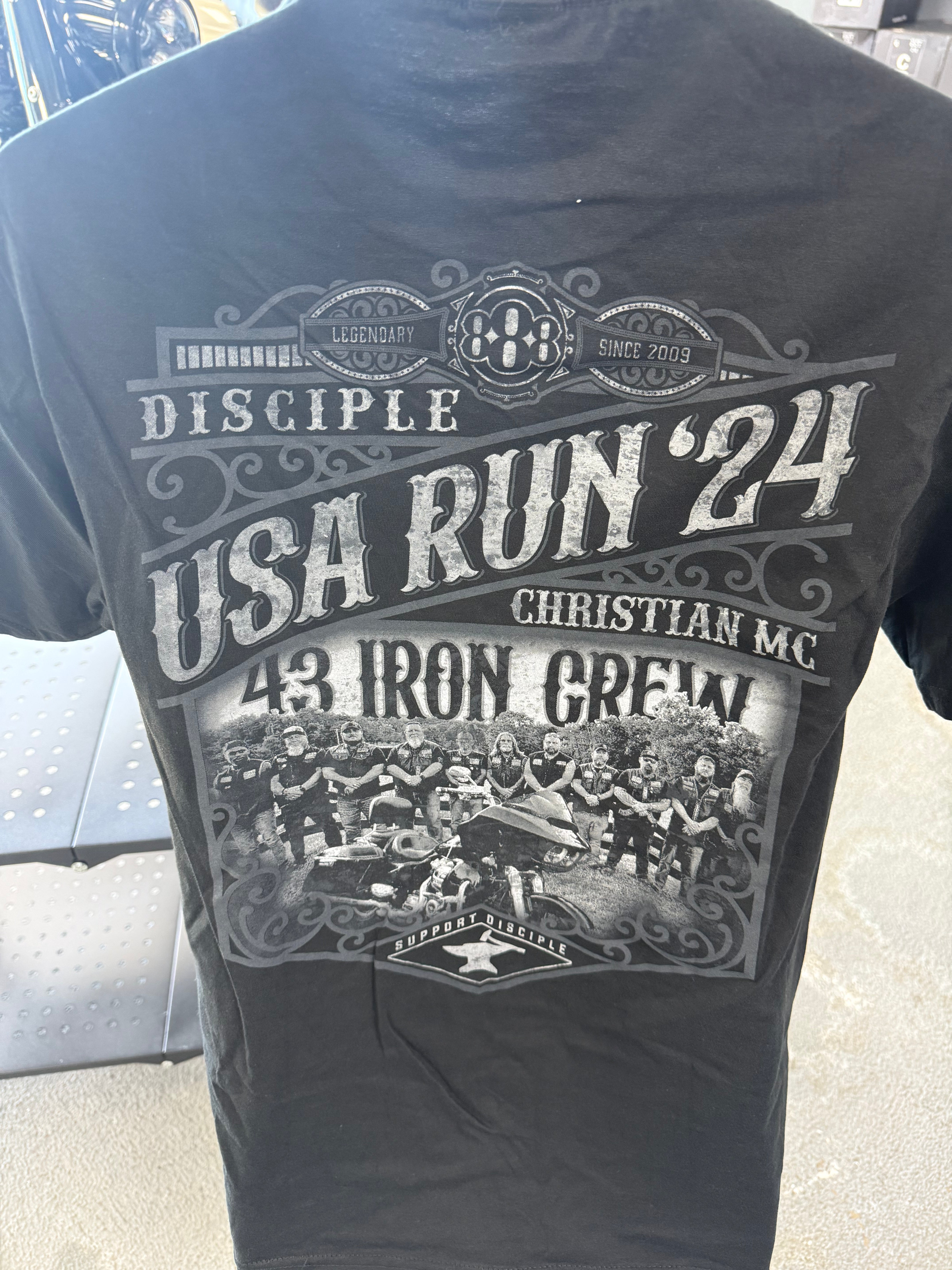 Support DCMC USA Run 2024 Tee Shirt