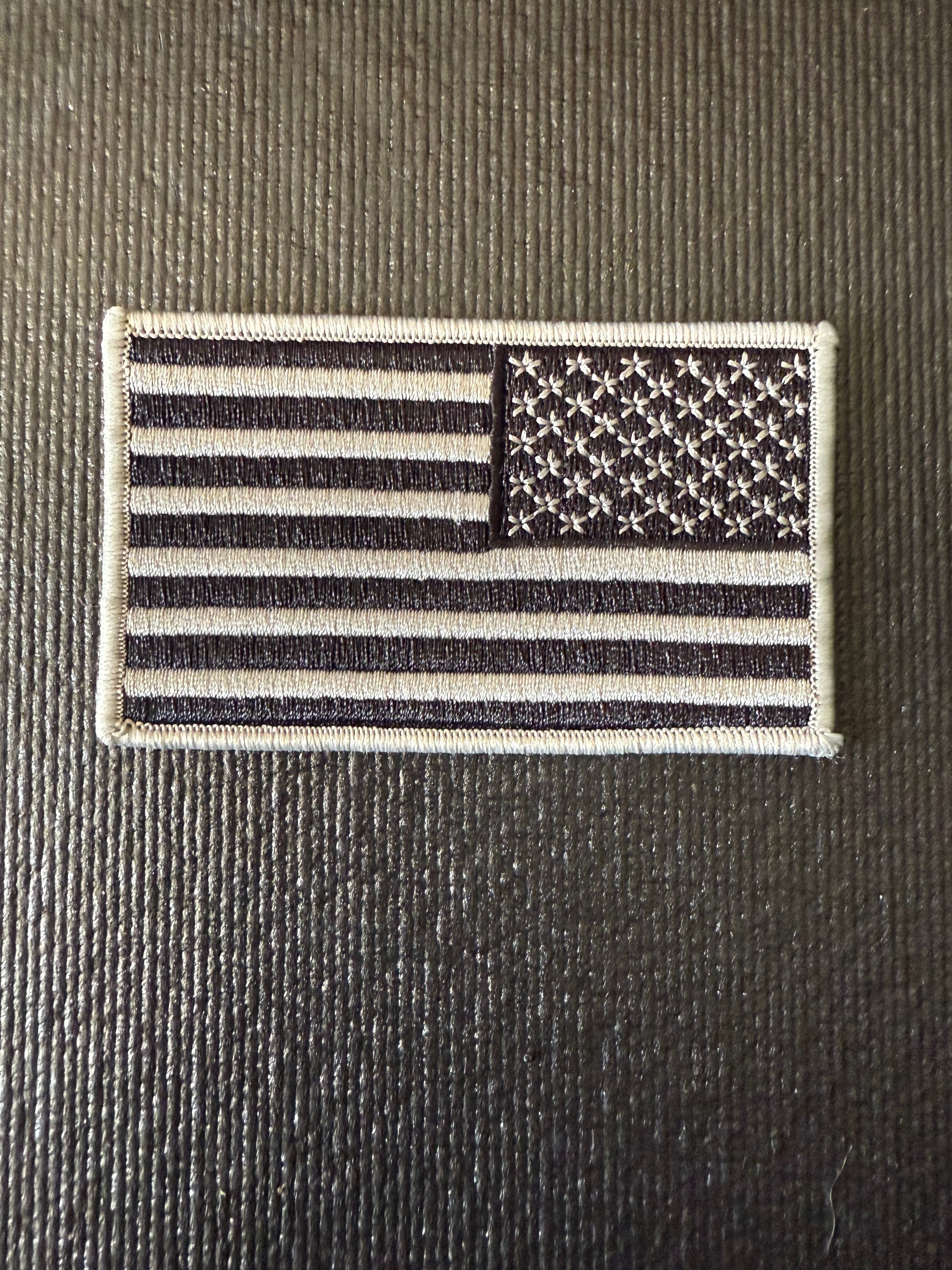 Support USA Reverse Flag Patch