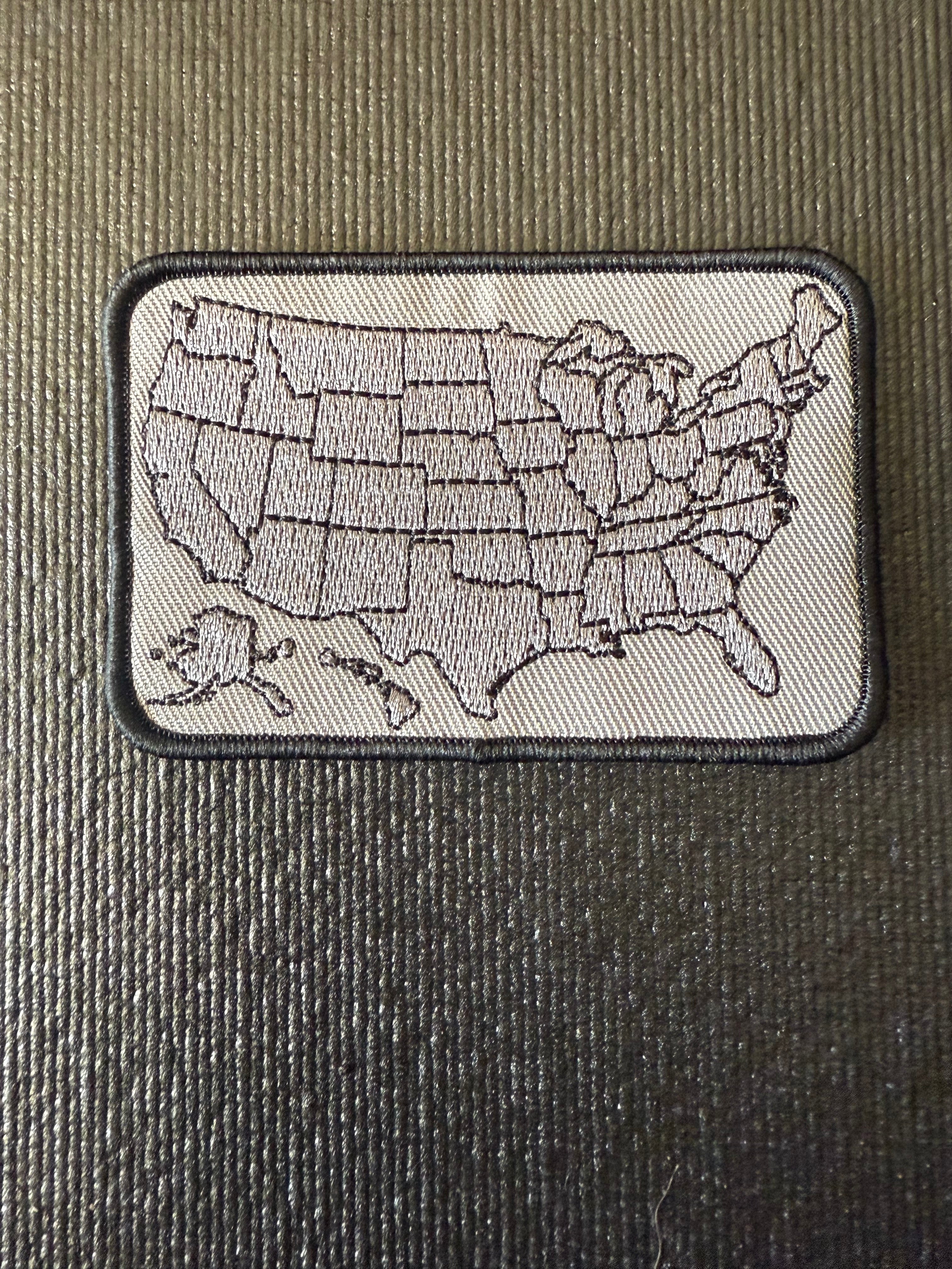 Support USA Map Patch