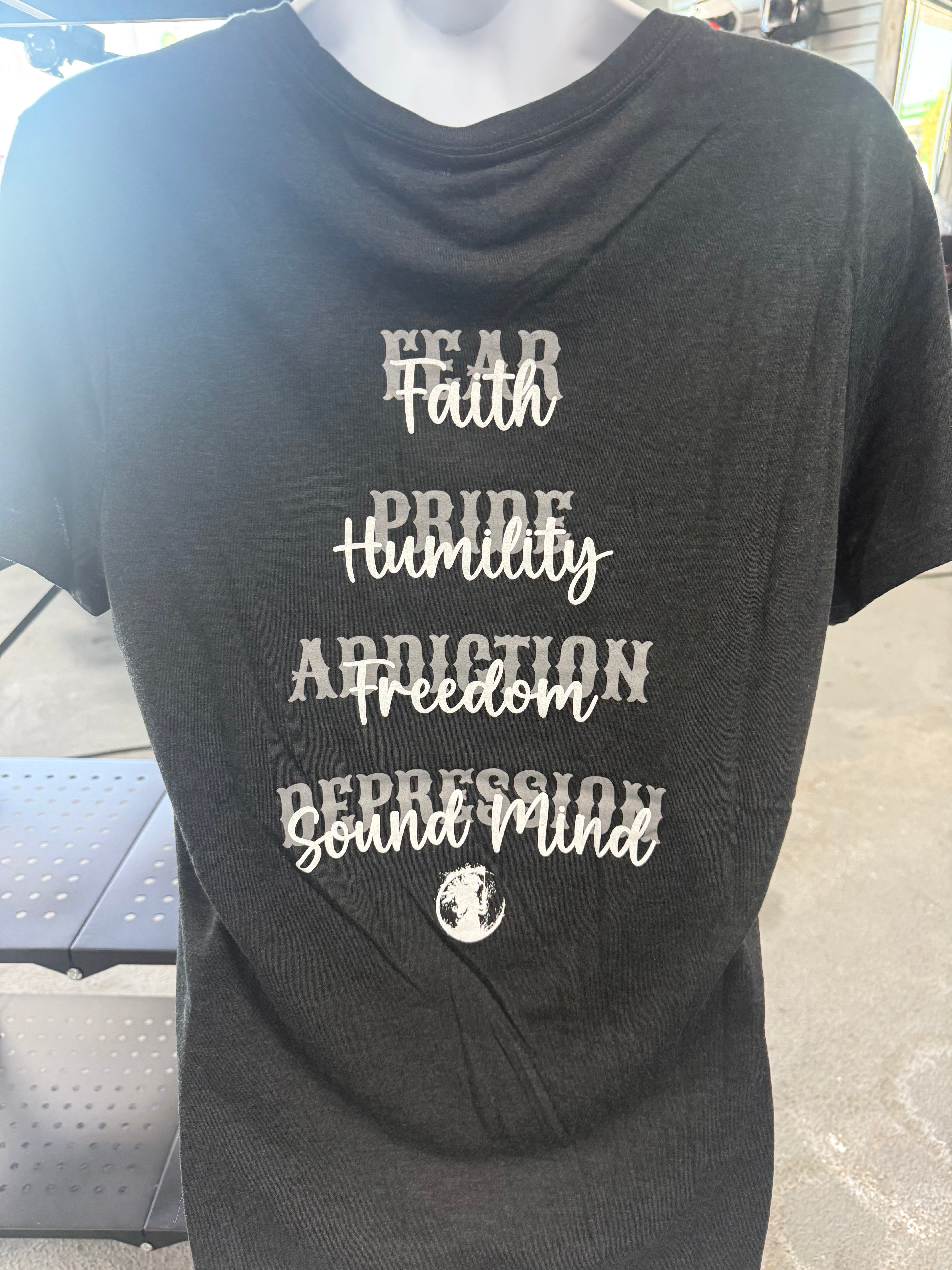 Ladies Prayer Warrior Tee Shirts