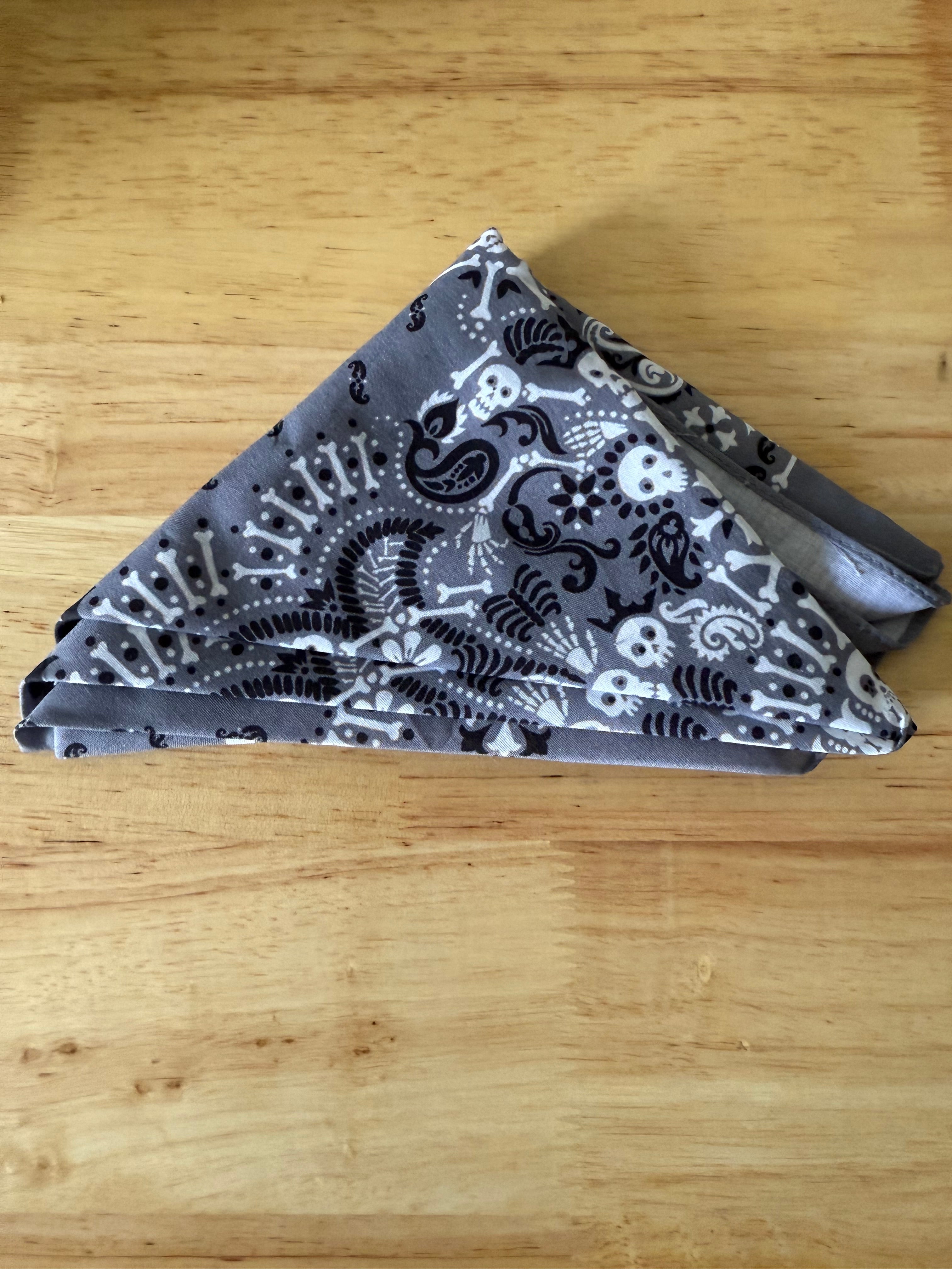 Grey Support Bandana