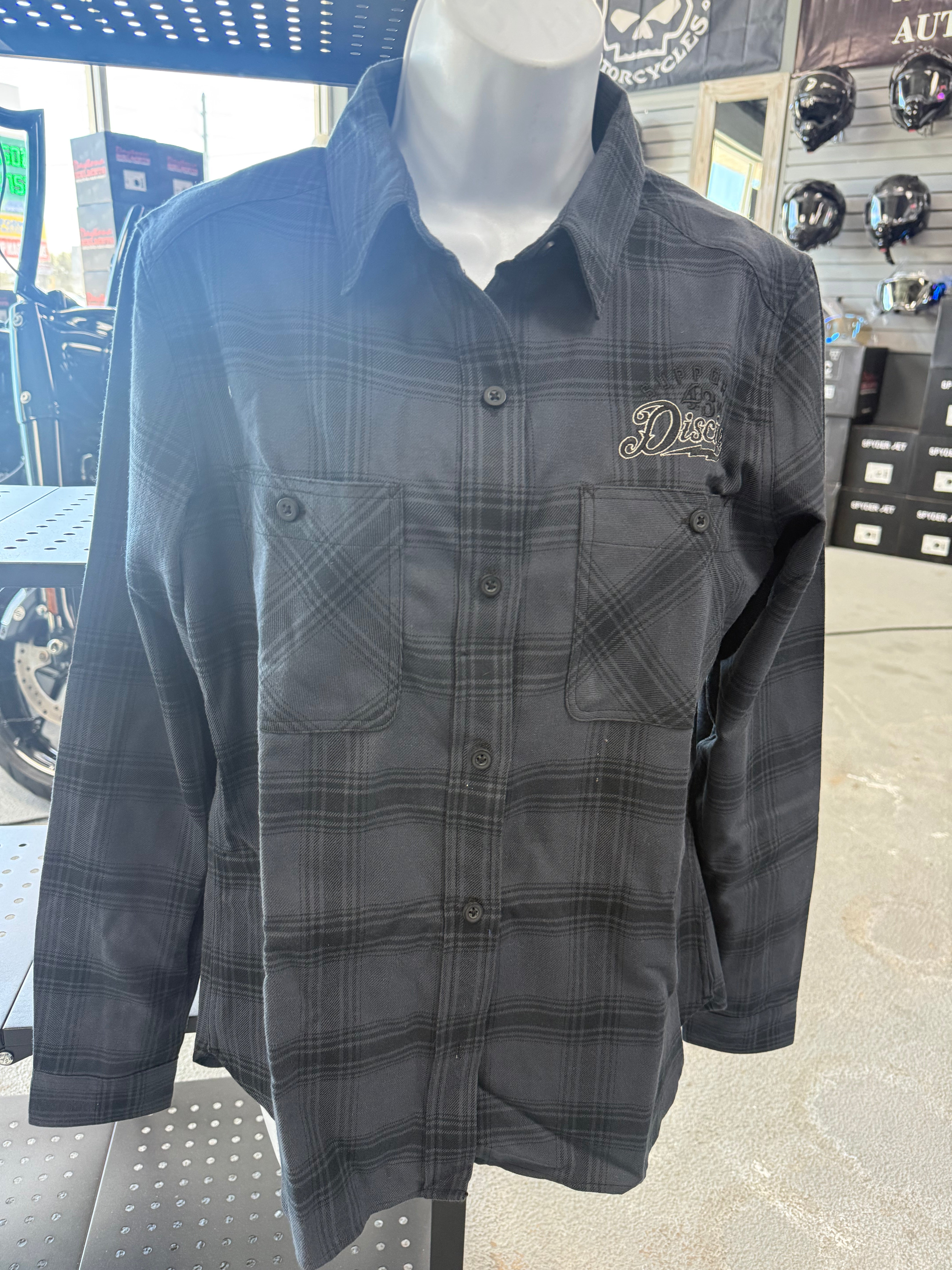 Ladies ‘Thunderstruck’ Support Flannel