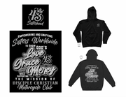 Ladies Zip Up 43 Crown Logo Hoodies