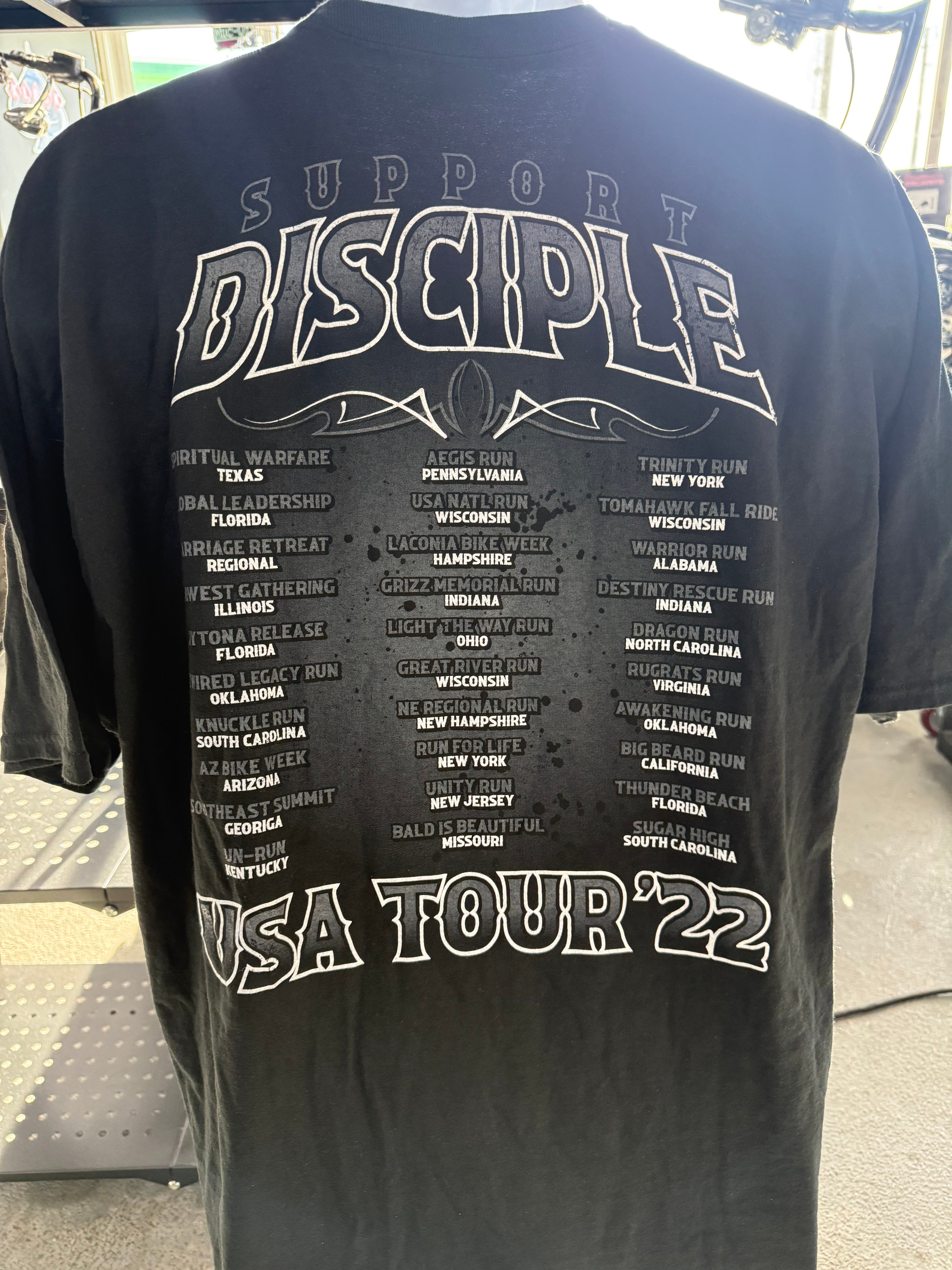 USA Run Tour 2022 Tees