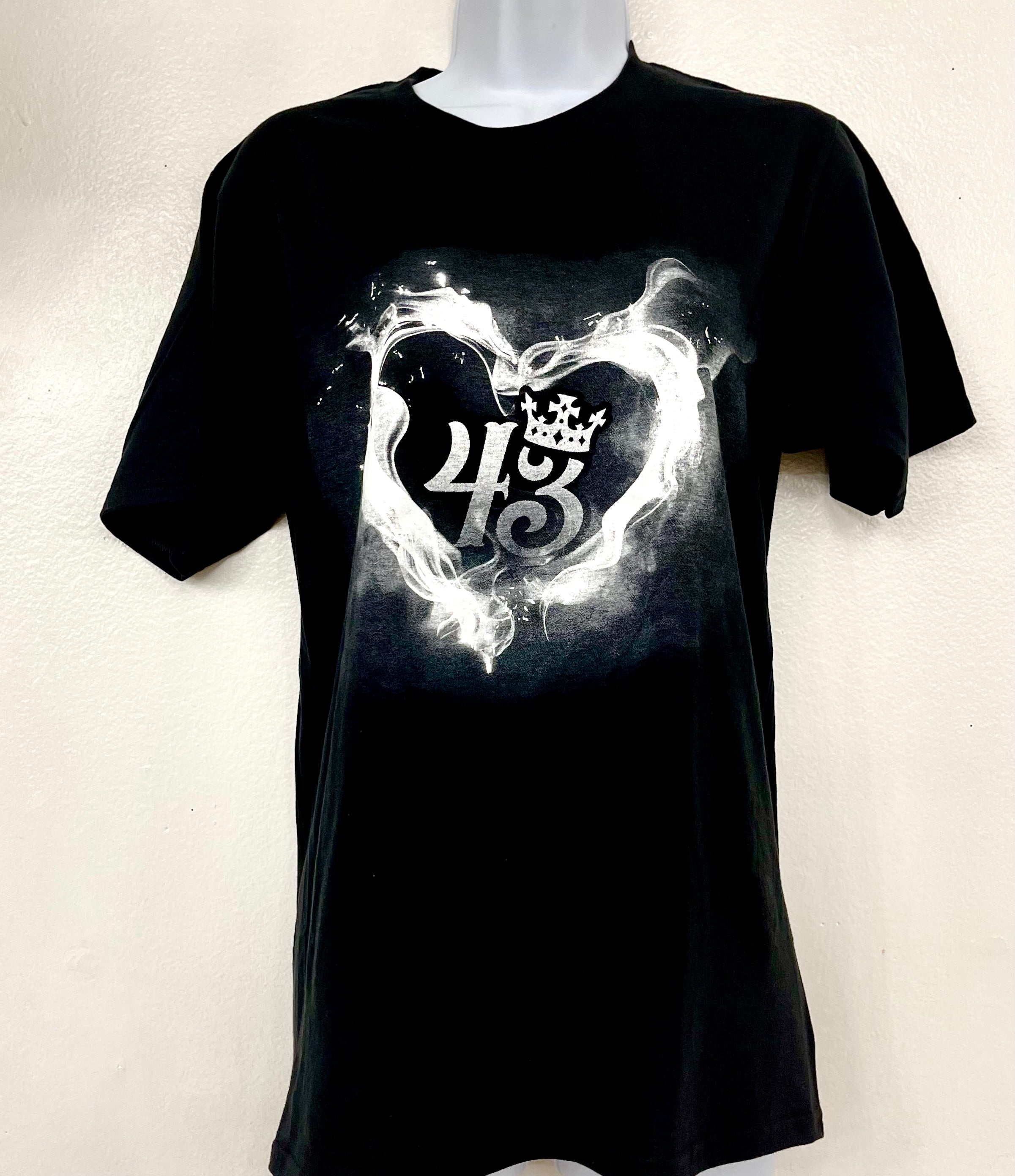 Ladies Hearts on Fire Tee Shirt