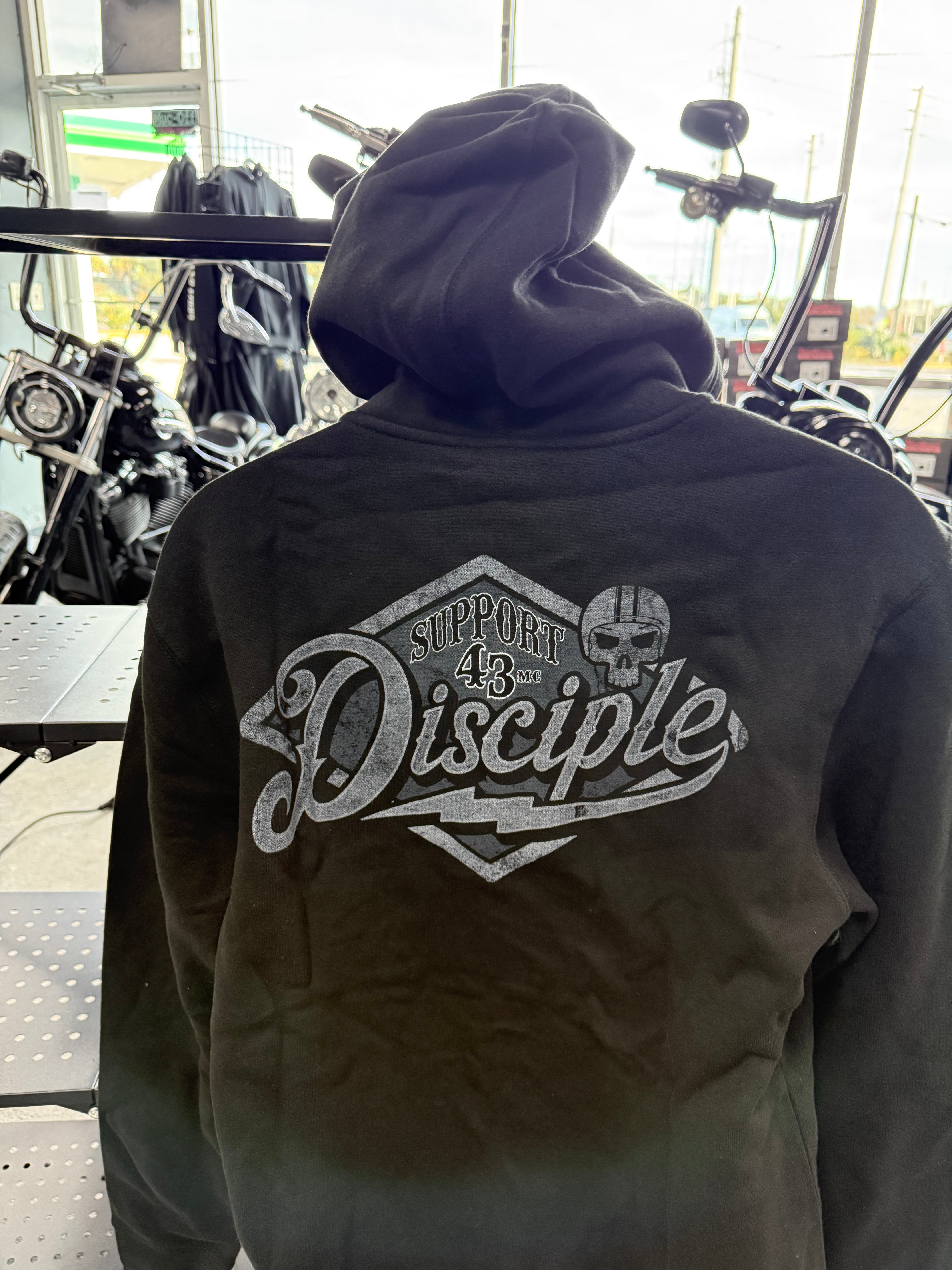 Support Lazarus Zip-Up Hoodie