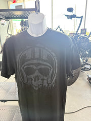 Support Lazarus Skull Tee Black
