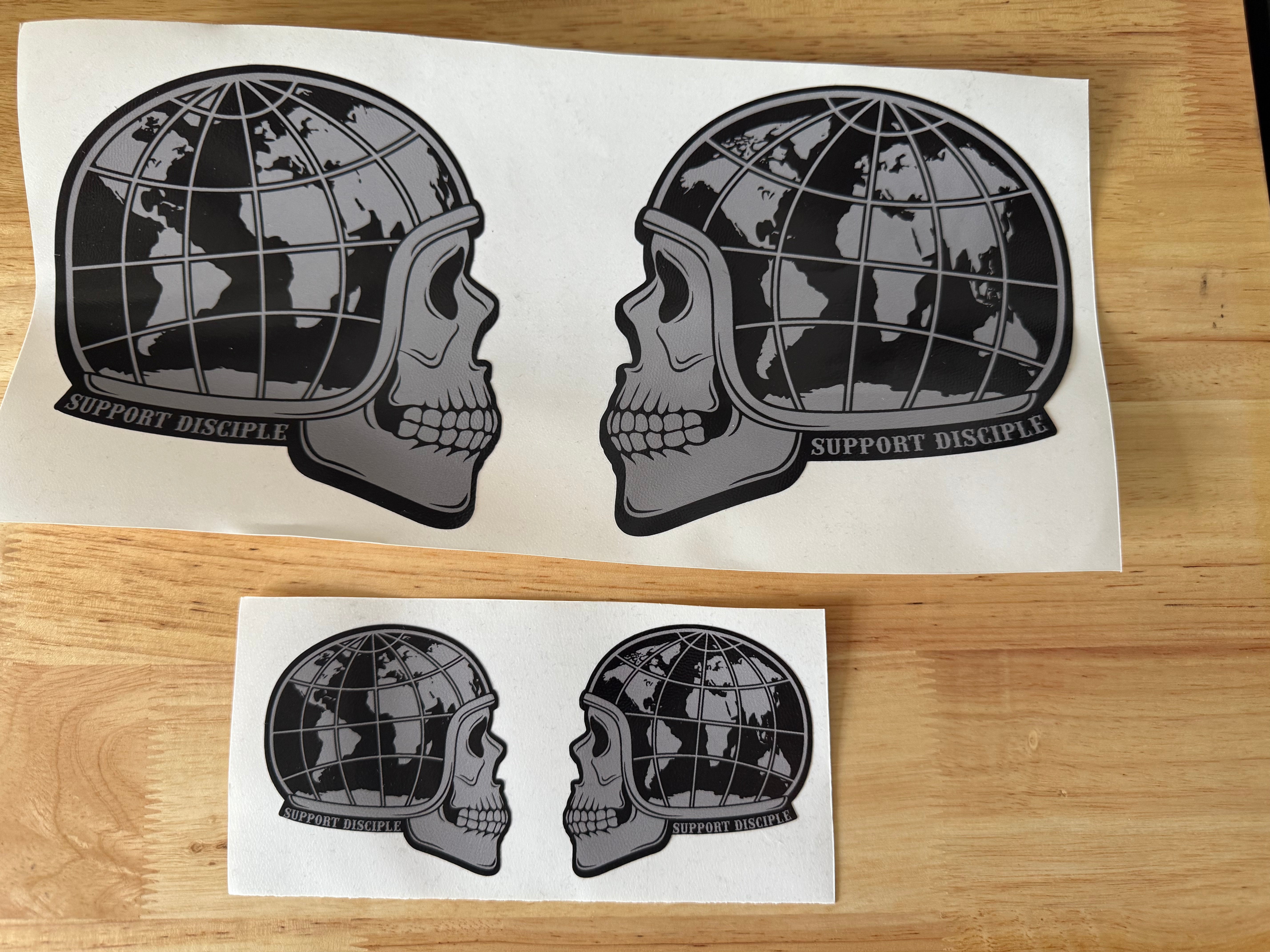 Black&Grey World Stickers