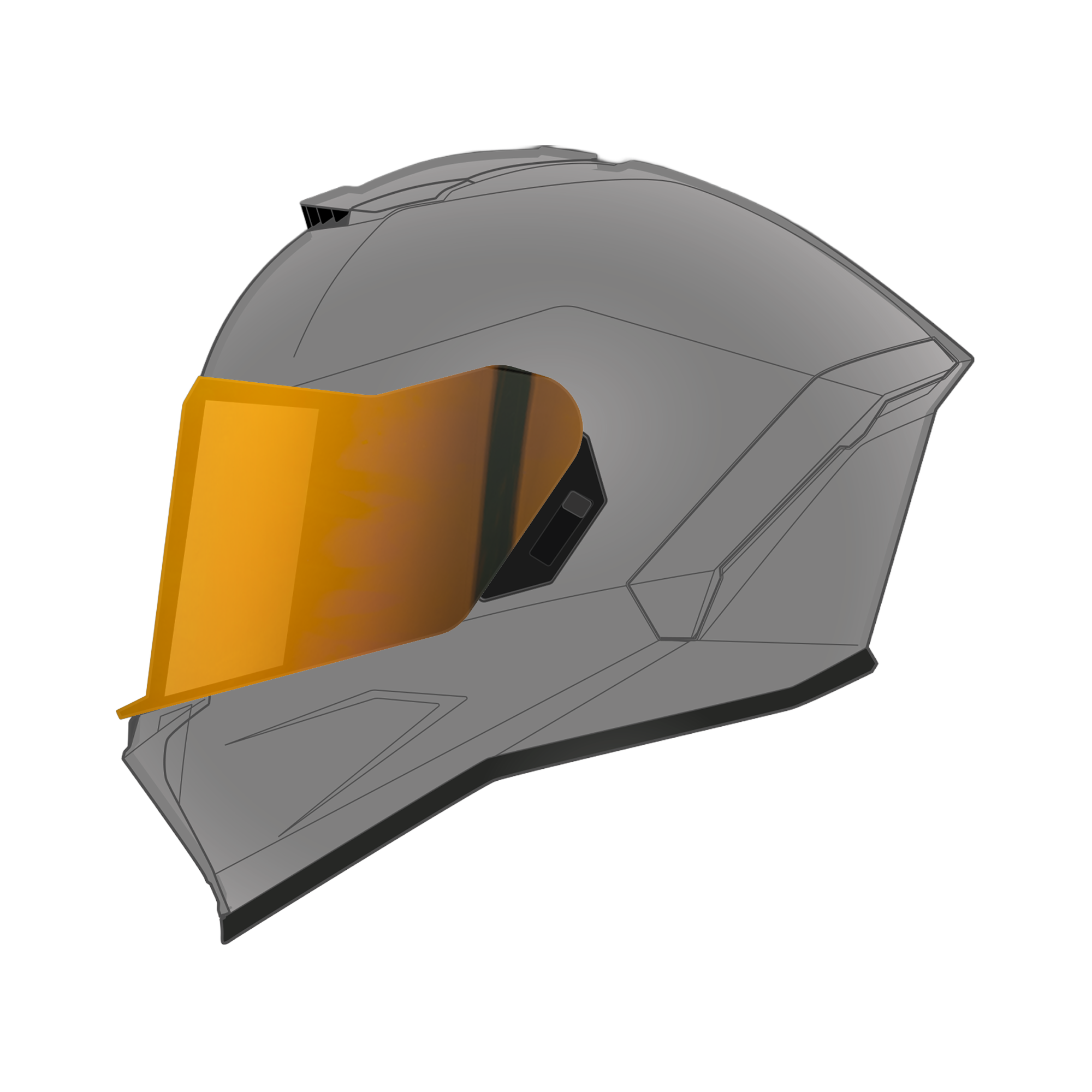 Viper Shield Outer- Gold