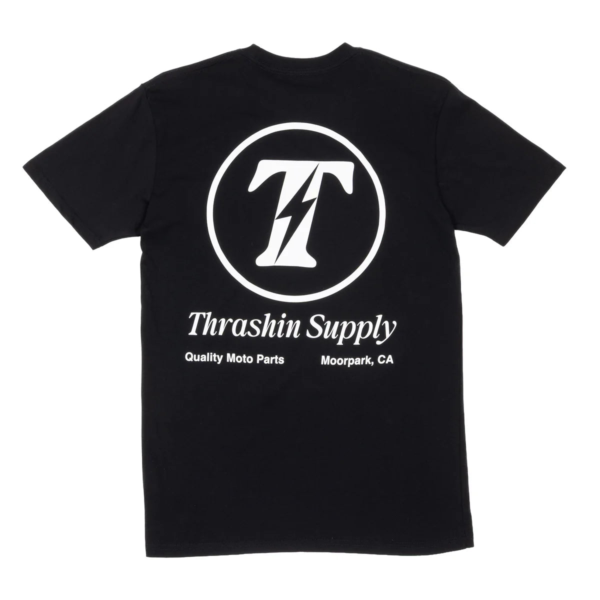 Thrashin Supply Co. Synthetic Tee -Black