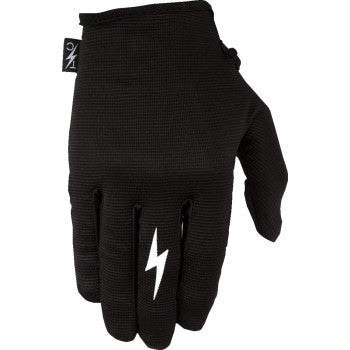 Thrashin Stealth Leather Palms Gloves