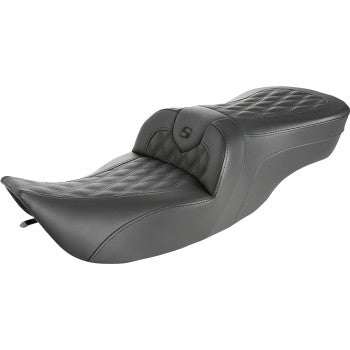 Saddleman Roadsofa™ Seat - Full Lattice Stitch - without Backrest