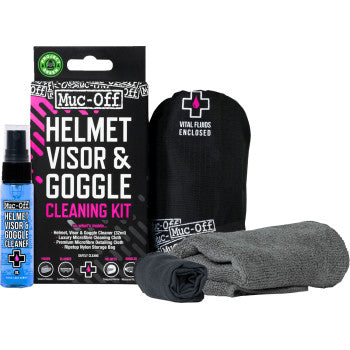 MUC-OFF Visor/ Lens/ Goggle Cleaning Kit