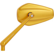 Arlen Ness Mirror - Mini/Stocker - Gold - Left