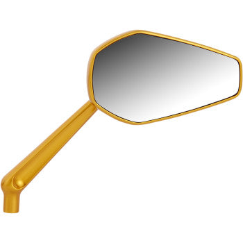 Arlen Ness Mirror - Mini/Stocker - Gold - Left