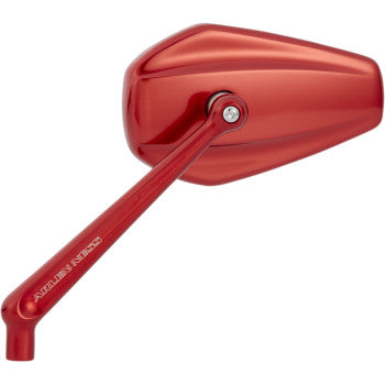 Arlen Ness Mirror - Mini/Stocker - Red - Left