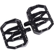 Thrashin Supply Co. Mini Aggressor Floorboards - Black - Rear