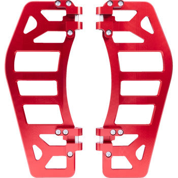Thrashin Supply Co. Aggressor Floorboards - Red