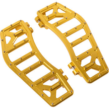 Thrashin Supply Co. Aggressor Floorboards - Gold