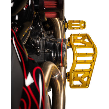 Thrashin Supply Co. Aggressor Floorboards - Gold