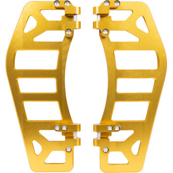 Thrashin Supply Co. Aggressor Floorboards - Gold