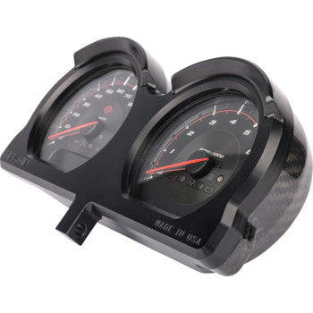 Thrashin Supply Co. Gauge Relocation Kit - Black