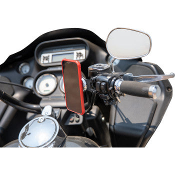 Klock Werks iOmounts™ Device Mount - Handlebar Mount - Chrome