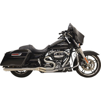 Bassani 2:1 Exhaust - Stainless Steel - Megaphone
