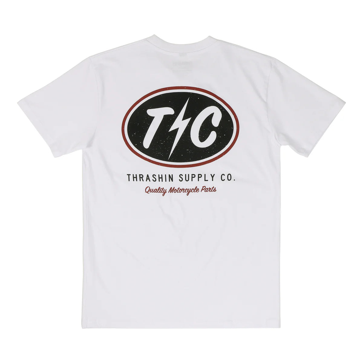 Thrashin Supply Co. Shield Tee - White