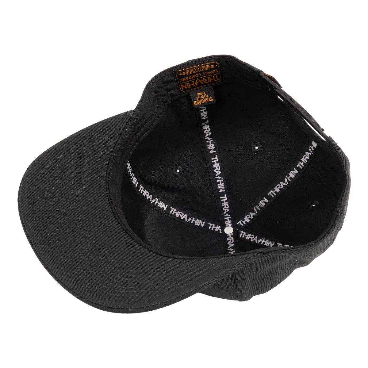 Thrashin Supply Co. Pulse Snapback - Black