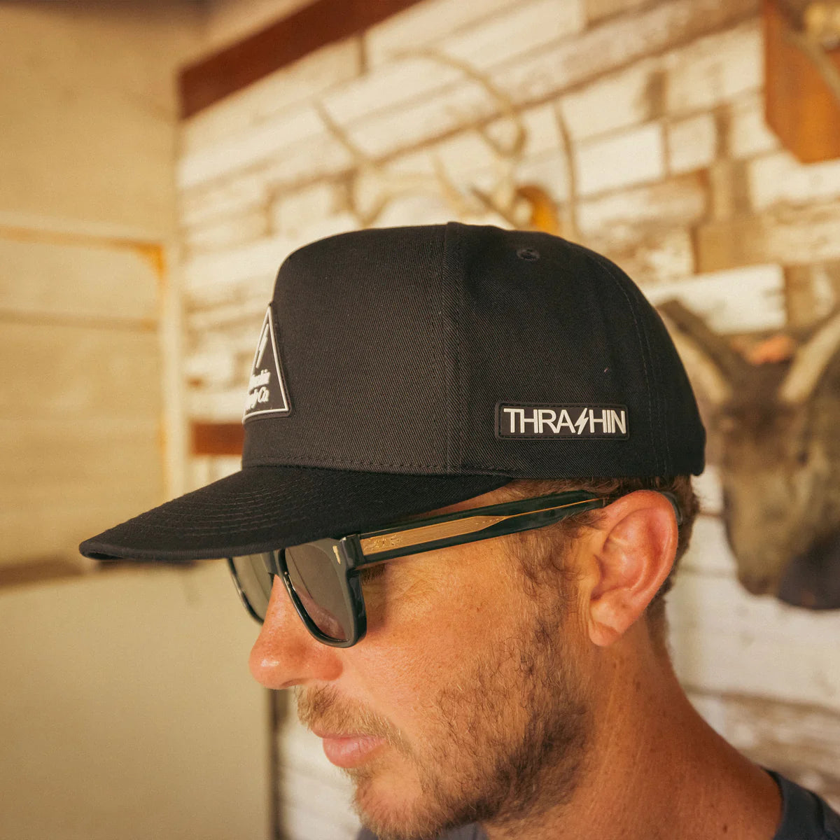 Thrashin Supply Co. Pulse Snapback - Black