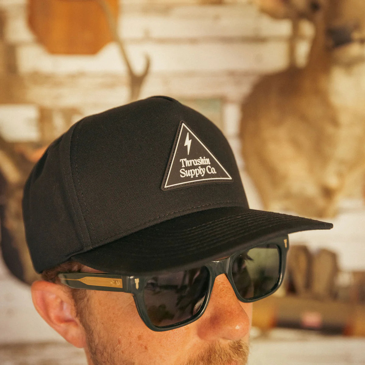 Thrashin Supply Co. Pulse Snapback - Black