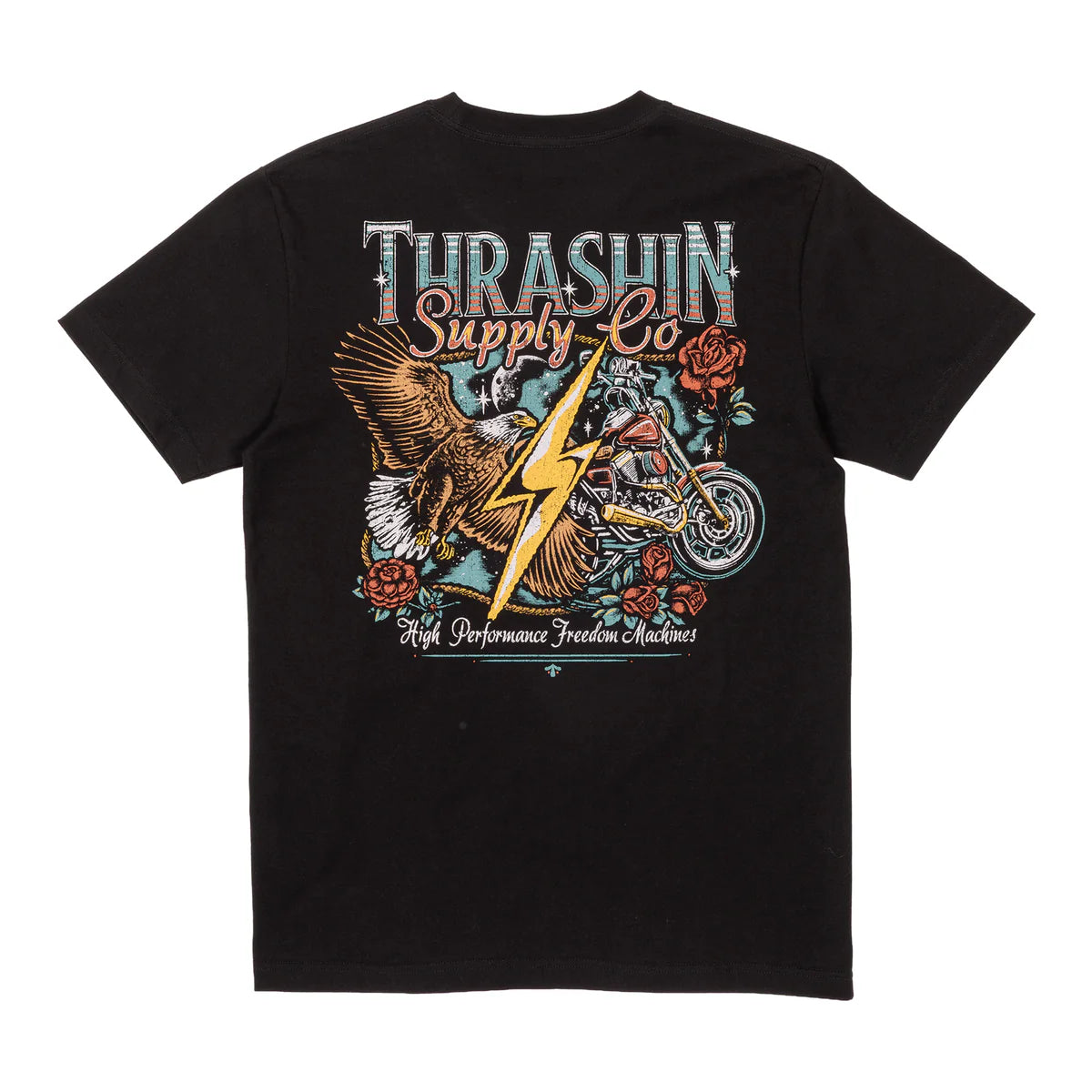 Thrashin Supply Co Freedom Tee - Black