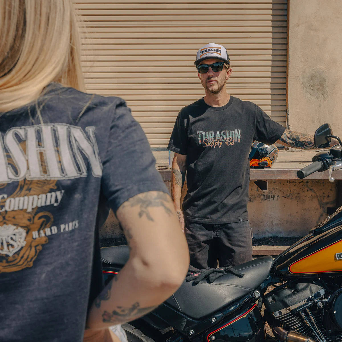 Thrashin Supply Co Freedom Tee - Black