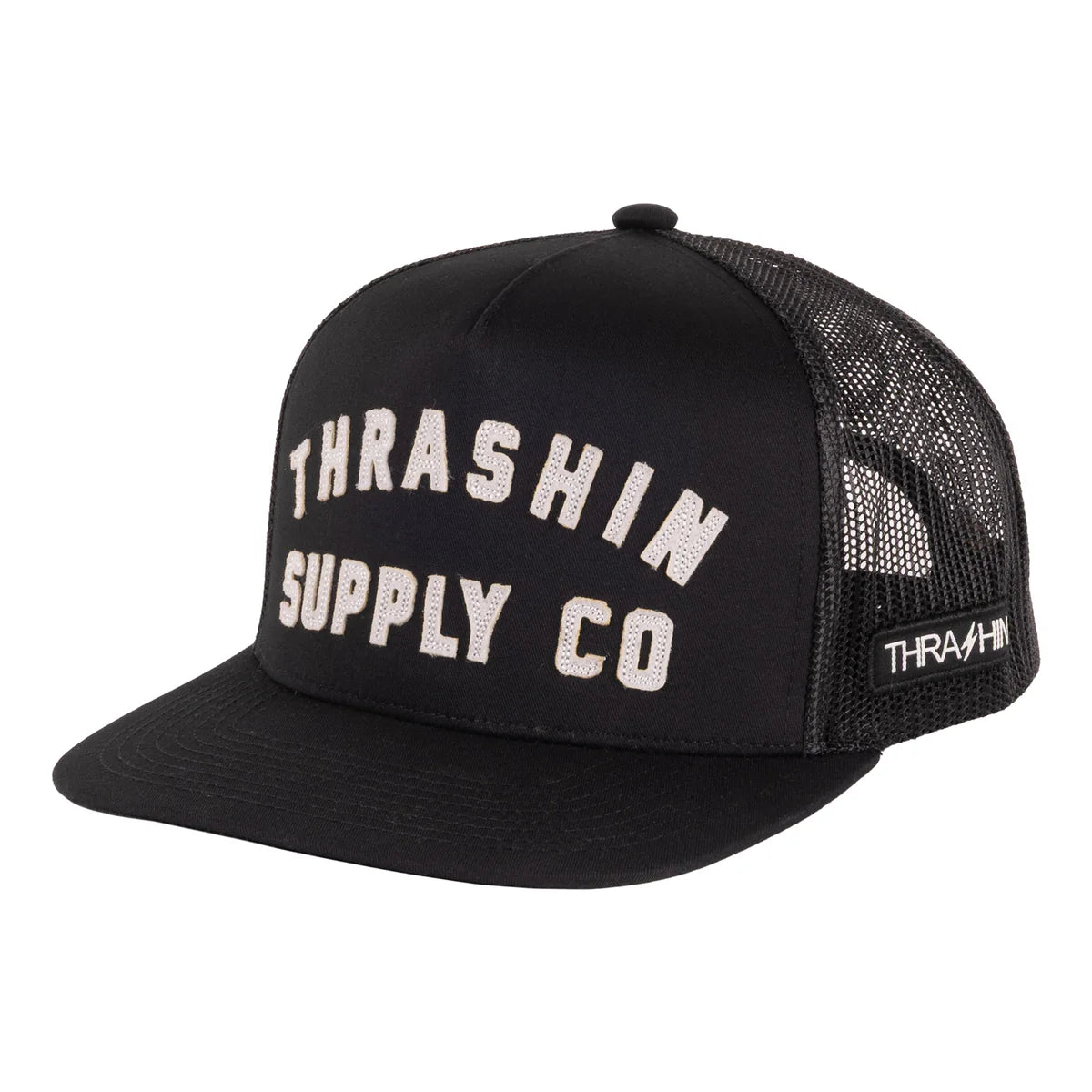 Thrashin Supply Co. Foundation Trucker Snapback - Black