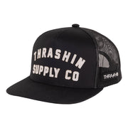 Thrashin Supply Co. Foundation Trucker Snapback - Black