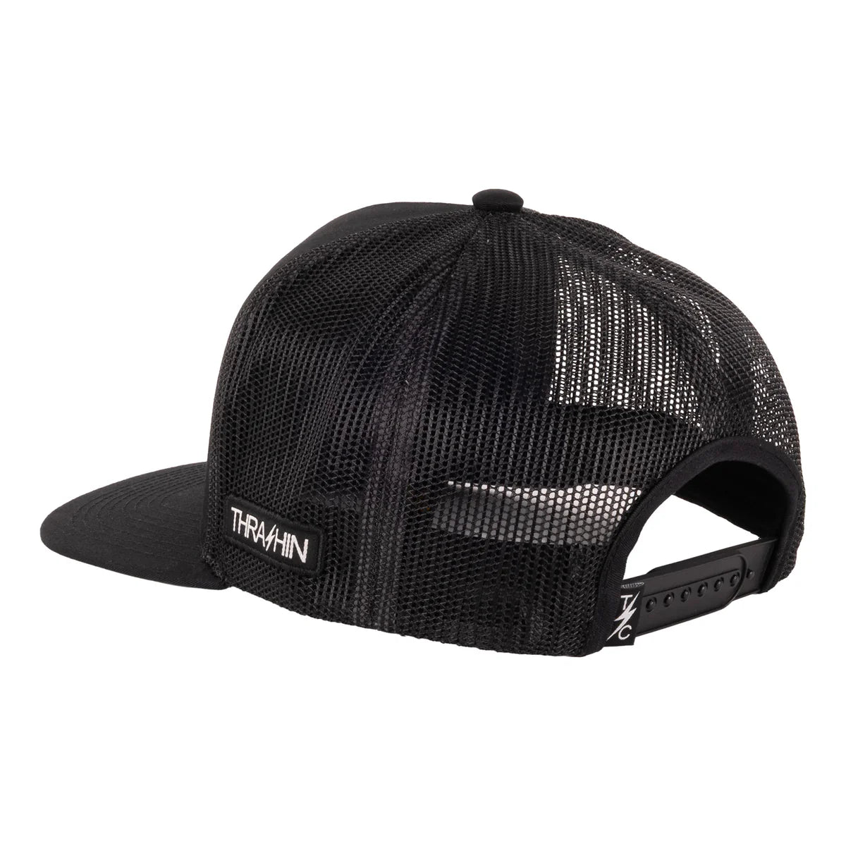 Thrashin Supply Co. Foundation Trucker Snapback - Black
