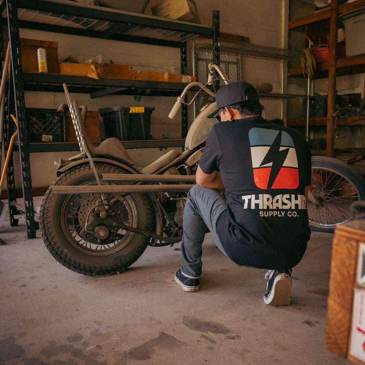 Thrashin Supply Co. Meter Tee - Black
