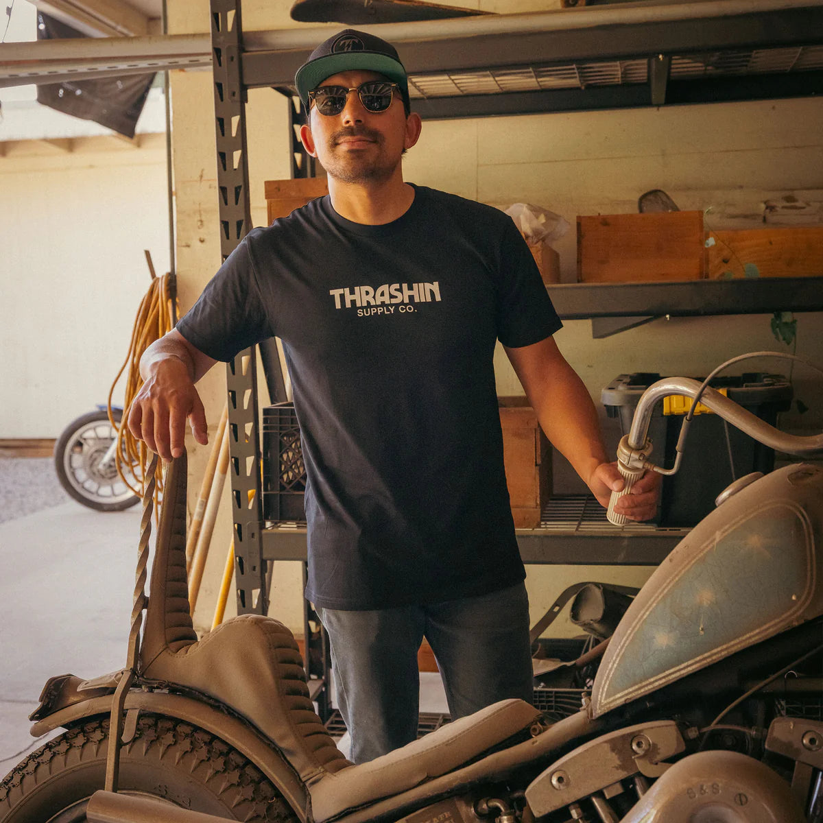 Thrashin Supply Co. Meter Tee - Black