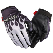 Thrashin Supply Co. Stealth - Leather Palm - Flame - Gray