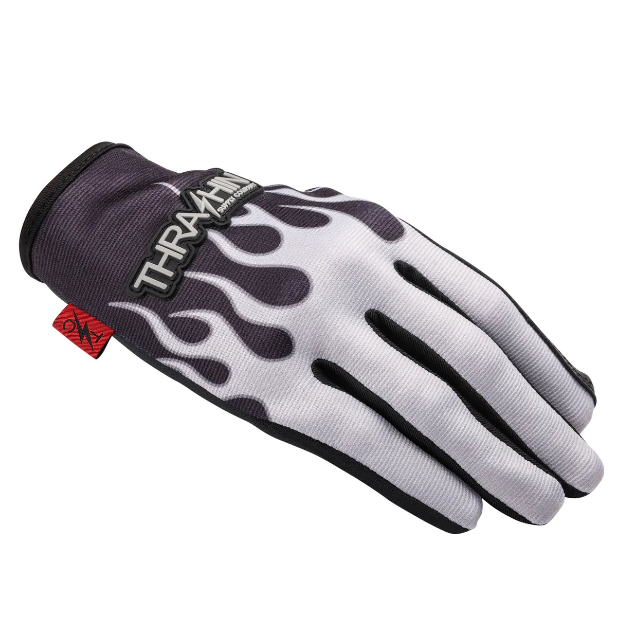 Thrashin Supply Co. Stealth - Leather Palm - Flame - Gray