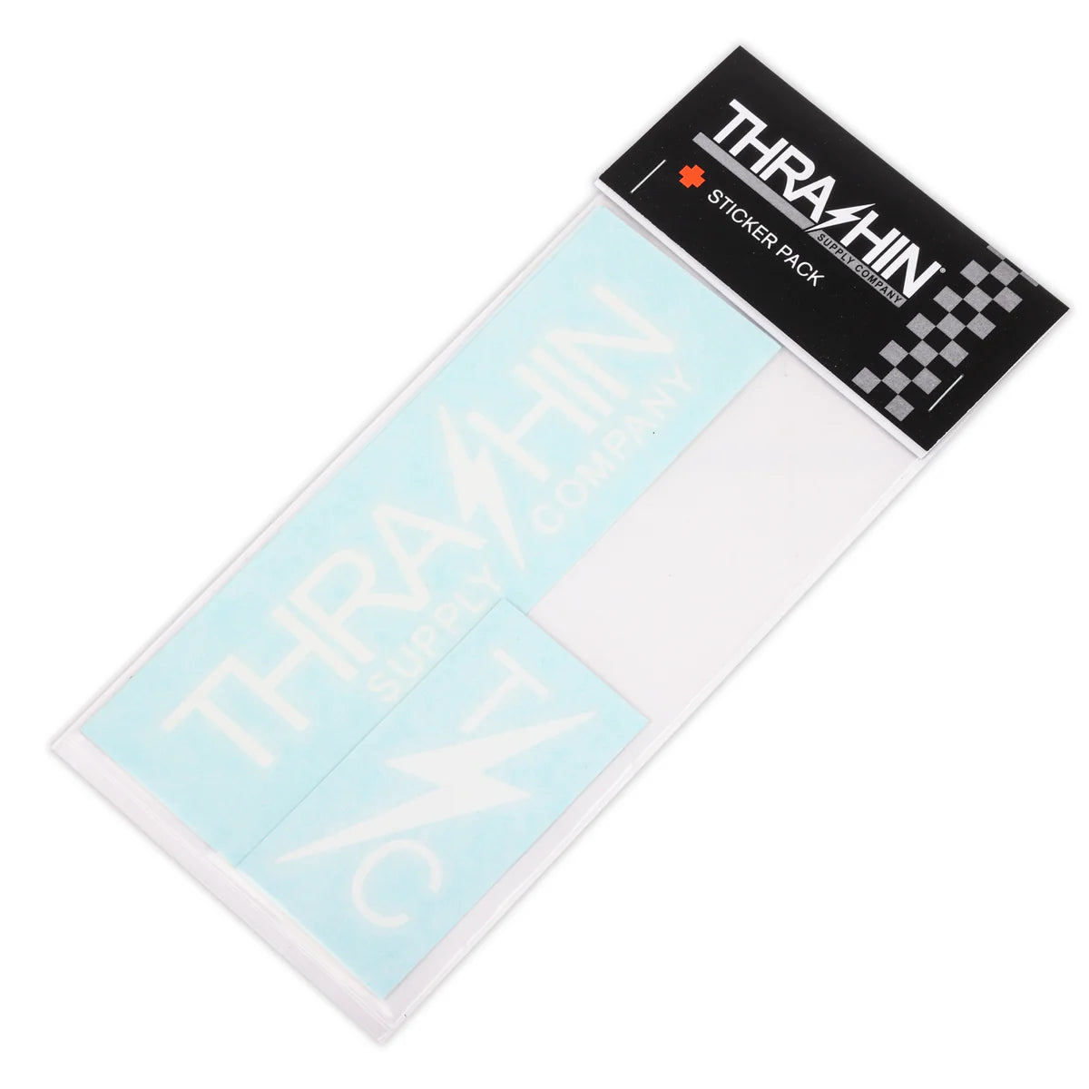 Thrashin Supply Co. Assorted Vinyl Die Cut Stickers - White