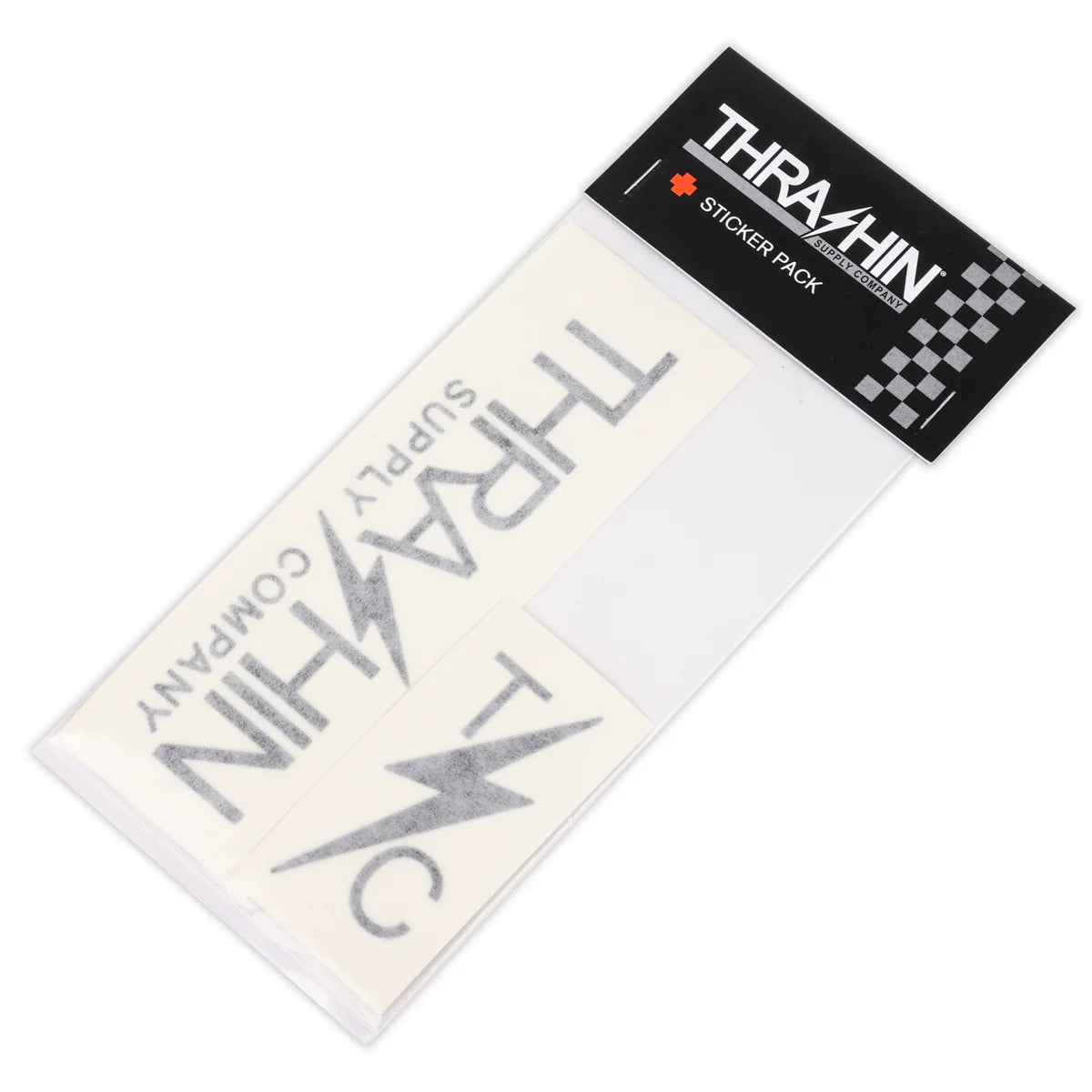 Thrashin Supply Co. Assorted Vinyl Die Cut Stickers-Black