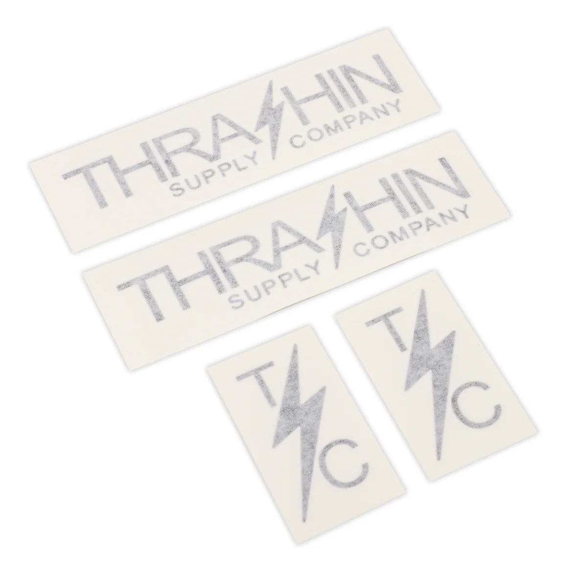 Thrashin Supply Co. Assorted Vinyl Die Cut Stickers-Black