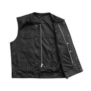 F.M.C. Sharp Shooter Moto Mesh Men's Motorcycle Vest- Black