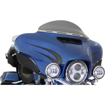 Klock Werks Flare™ Windshield - 5" - Dark Smoke