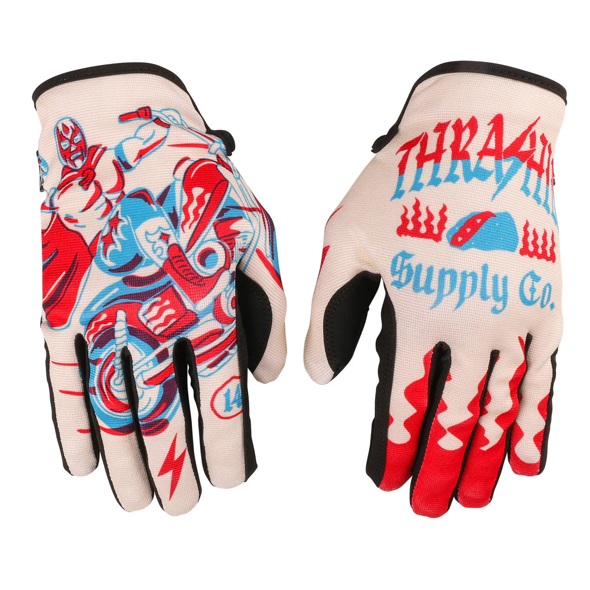 Thrashin Lucha Libre Stealth Gloves