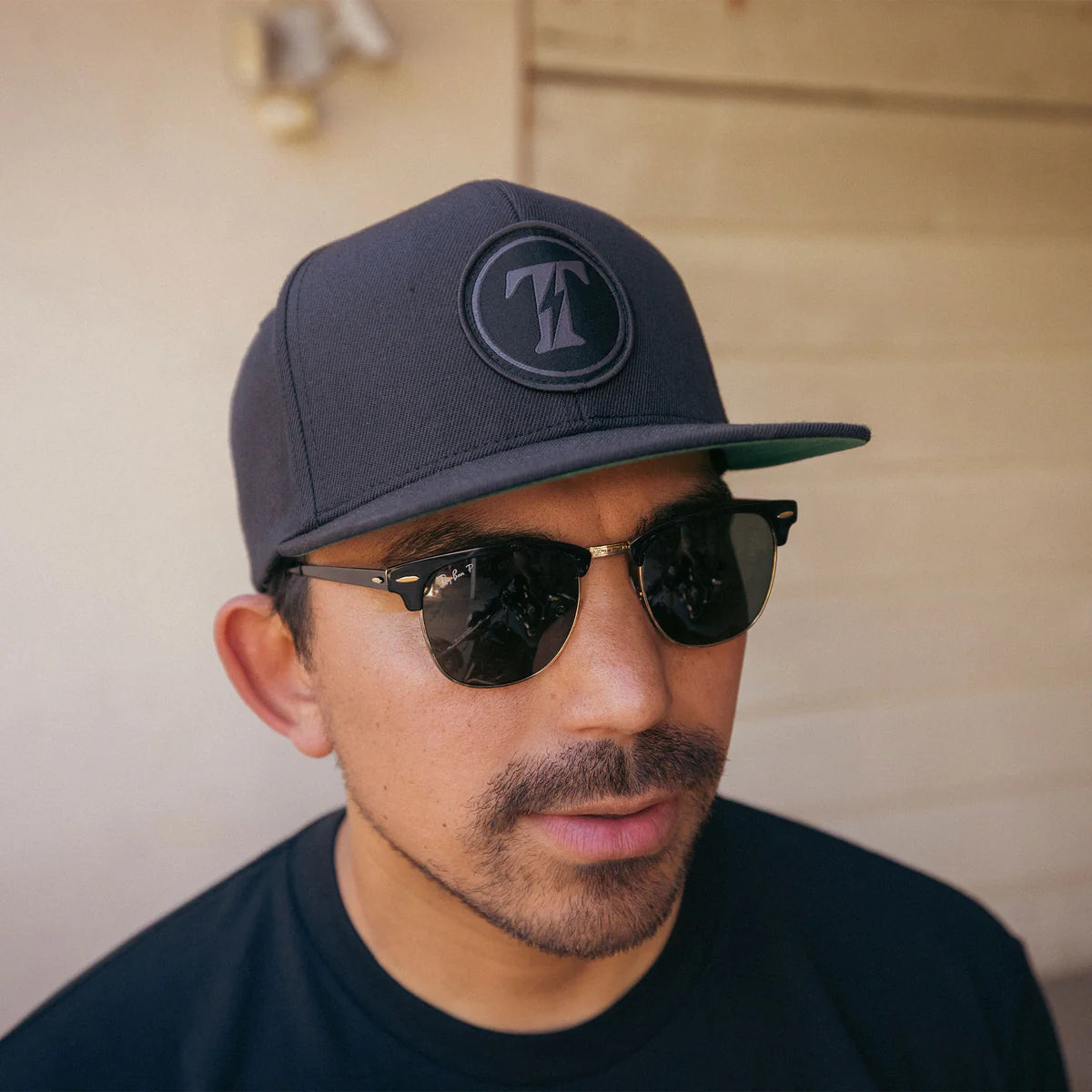 Thrashin Synthetic SnapBack - Black