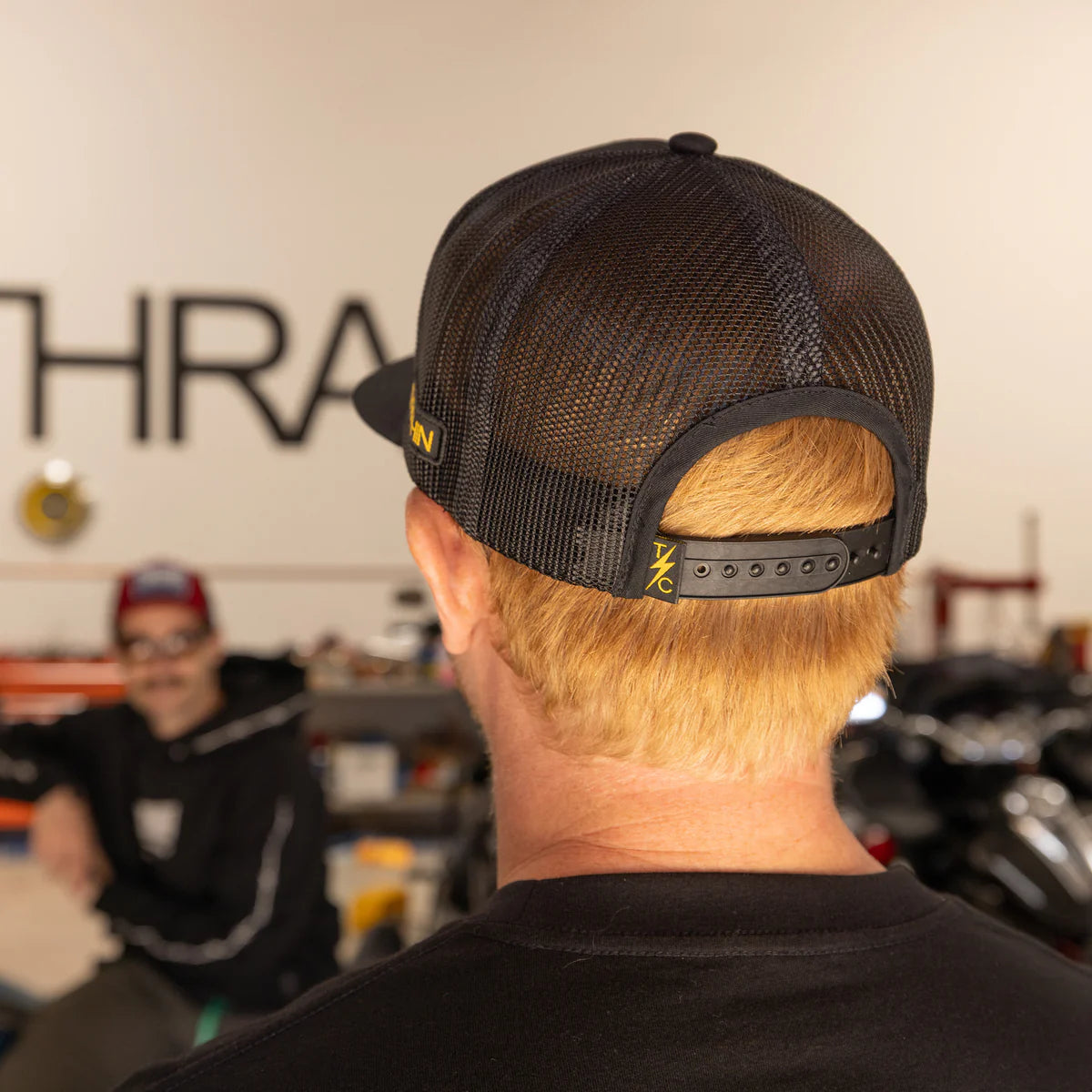 Thrashin Wire Trucker SnapBack-Black